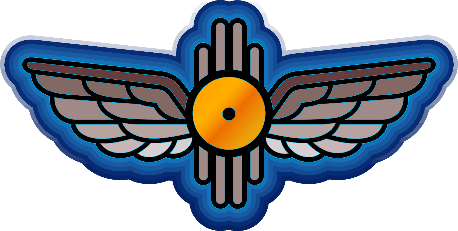 Dreaming Arts winged sun